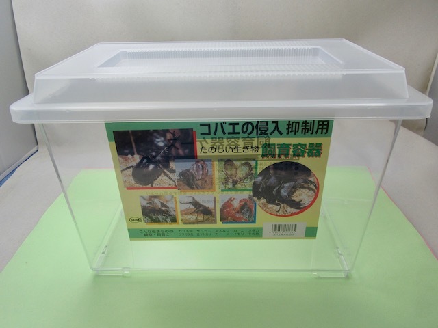 コバエ防止飼育ケース（大）